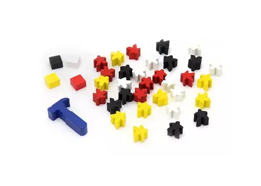 Настольная игра WizKids Башни Миплов (Meeple Towers) (англ.) (WZK87517) - фото 7