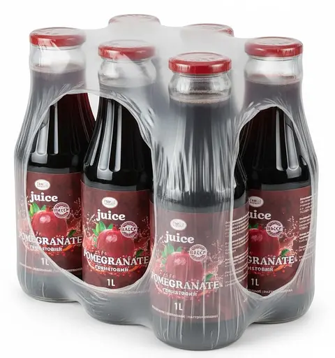 Сік "Гранатовий" 1л. 6 шт. в упаковці - фото 1