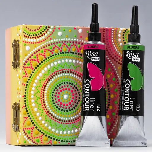Контур універсальний Rosa Talent флуоресцентний 20 мл - фото 3