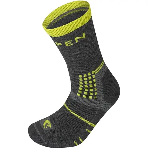 Шкарпетки Lorpen T3MWC T3 Women Midweight Hiker Eco Grey/Lime S (1052-6210298 2612 S)