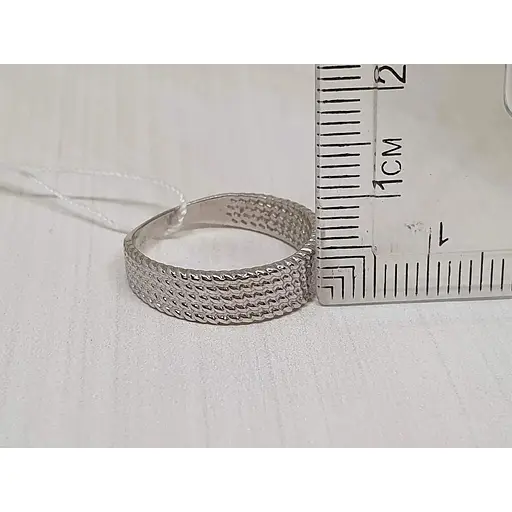 Срібне кільце Vegas. 10174р 17,5 - фото 5