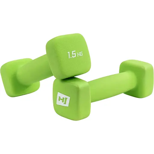 Гантели для фитнеса Hop-Sport неопреновые квадратные HS-V015DS 2х1,5 кг