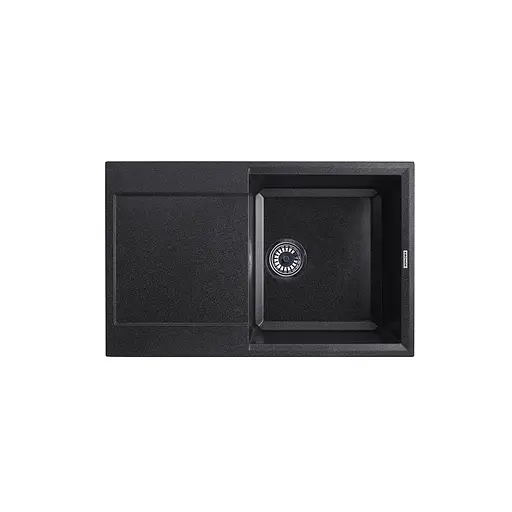 Кухонна мийка гранітна Kroner KRP Komposit GRB-7850 CV031064, Графит - фото 1