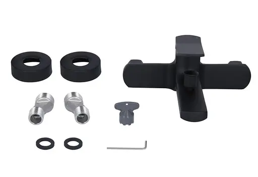 Смеситель для ванны Qtap Slavonice QTSLA259BLM45918 Black Matt - фото 5