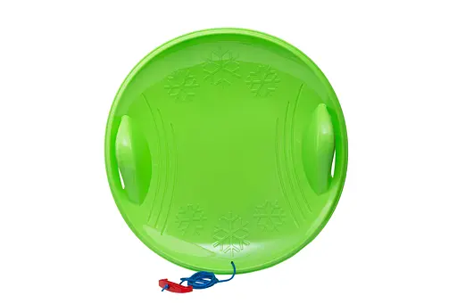 Санки-Ледянка большие 118/4 Bamsic, 60см, со шнурком (4820123765817) Зеленый - фото 1