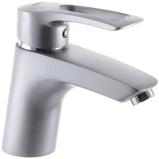 Смеситель для умывальника Haiba Hansberg 001 матовый HB0169 Satin - фото 1