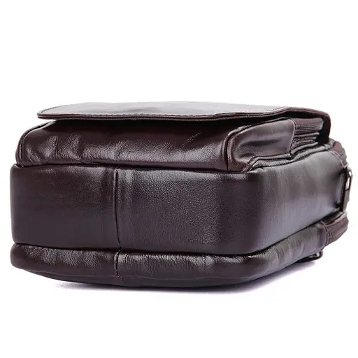 Маленькая мужская сумочка John McDee 16х22х6 см sum0028365 - фото 6