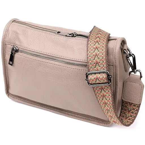 Сумка Vintage на плечо из натуральной кожи 27х18х11 см sum0027626 - фото 2