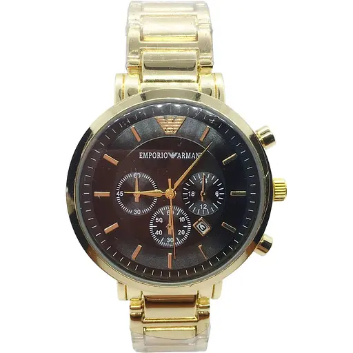 Часы мужские No Brand Emporio Armani Золотистый (IBW375YB)