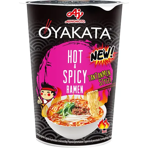 Суп быстрого приготовления Oyakata Ramen Hot & Spicy 63 г