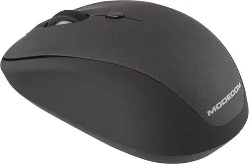 Мишка Modecom MC-WM6, бездротова, 3кн., 1600dpi, нано ресівер, чорна - фото 2