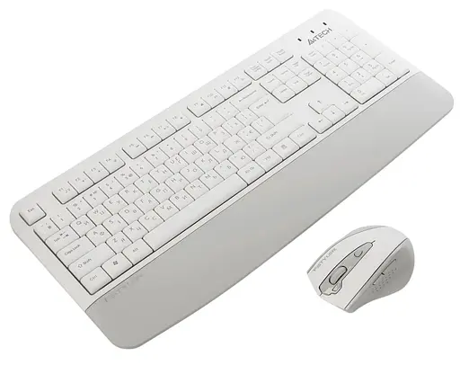 Комплект (Клавіатура та Миша) A4Tech Fstyler FG2500S Plus White - фото 4