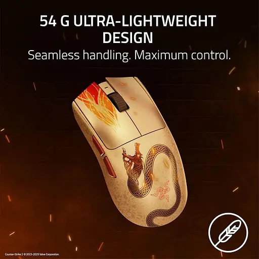 Мышь Razer Viper V3 Pro Wireless Counter-Strike 2 Edition (RZ01-05120800-R3M1) - фото 8