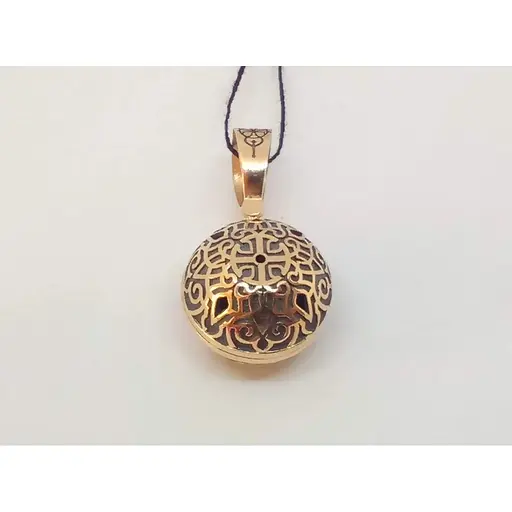 Золотая подвеска Харьковская ювелирная фабрика. Ангел хранитель. 11584-Ч - фото 2