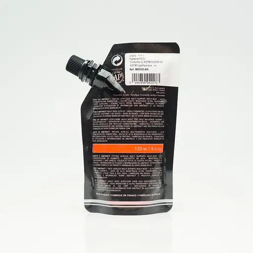 Акрилова фарба Sennelier Abstract, 500 мл, Кадмій червоно-помаранчевий відтінок (Cadmium Red Orange Hue) - фото 2