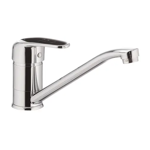 Змішувач для кухні CRON MAGIC 555 чорна ручка CR0108 - фото 1