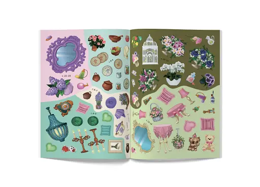 Книжка з наліпками. На гостини до принцеси - фото 11