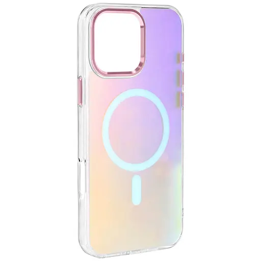 Чохол Epik TPU Lunar Glow MagFit для Apple iPhone 16 Pro 6.3 Baby Pink - фото 1