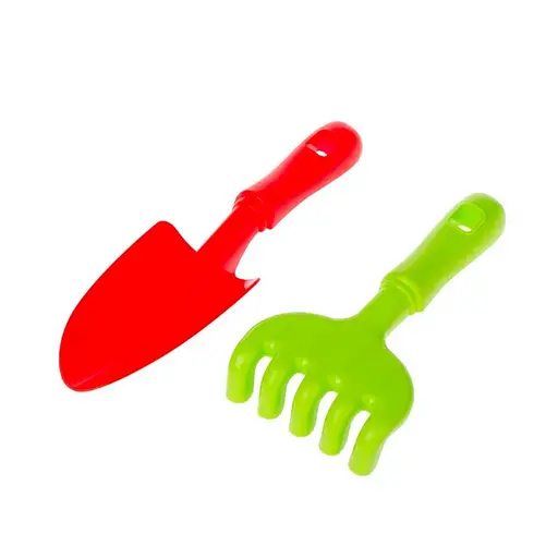 Песочный набор "Ромашка" №5 Colorplast 1135 Красно-зеленый