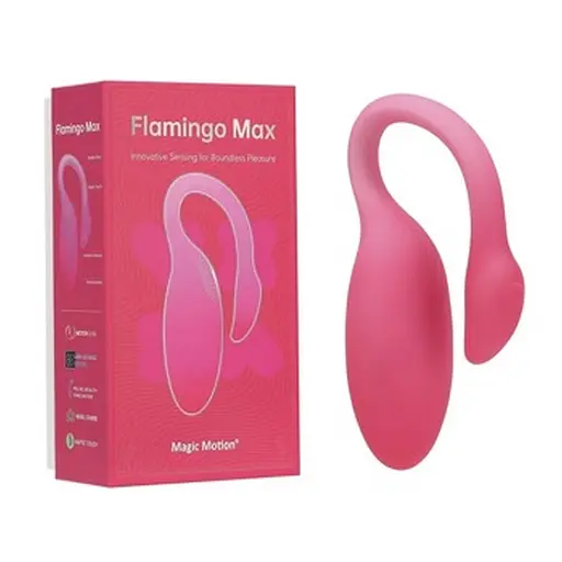 Віброяйце Magic Motion Flamingo Max 11 см рожевий - фото 3