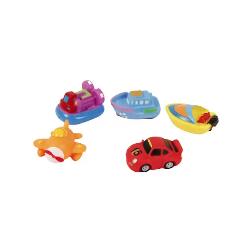 Набор игрушек для купания Lindo Техника, 5 шт. (B-323) - фото 1