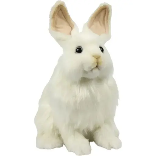 М'яка іграшка Hansa Сніжний кролик 25 см (7707)