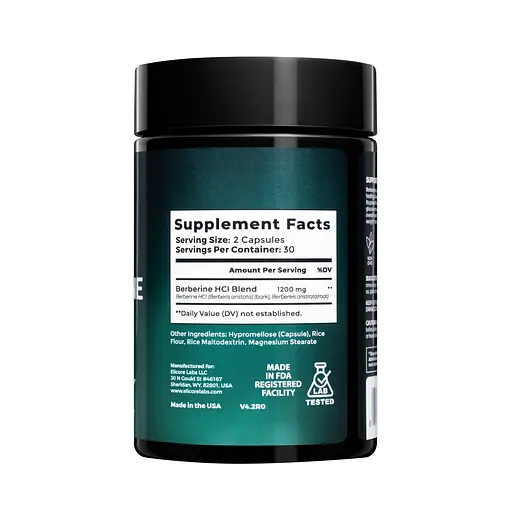 Берберин Elicore Labs Berberine, 60 капсул - фото 3
