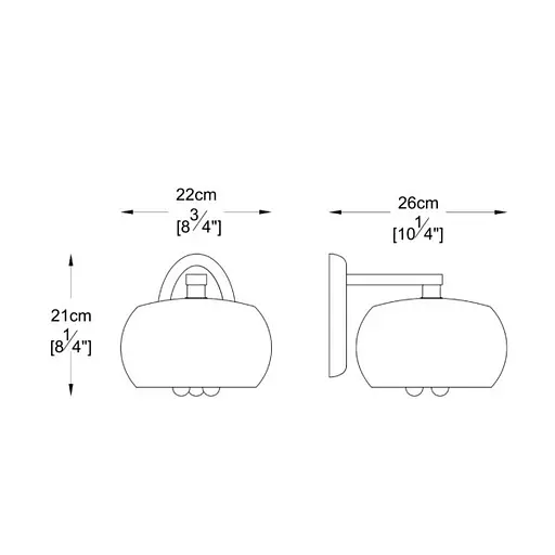 Бра Zuma Line W0076-01D-F4FZ CRYSTAL - фото 2