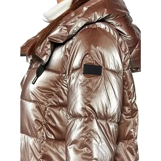 Куртка CMP Woman Coat Fix Hood Corteccia XS (1097-31K2866-P865 36) - фото 5