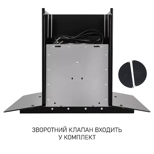Вытяжка декоративная со стеклом Minola MTG 6642 BL LED - фото 9