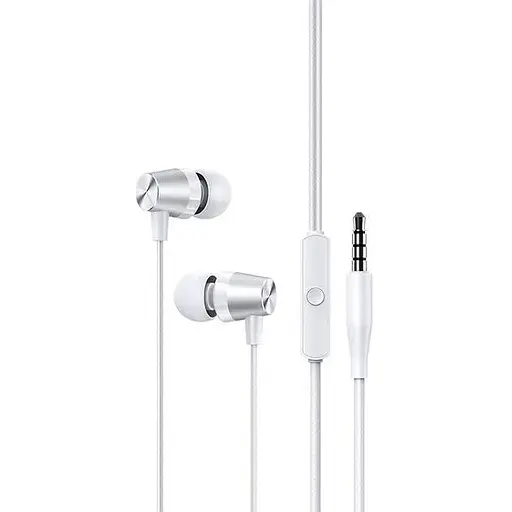 Провідні вакуумні навушники Usams EP-42 US-SJ475 3.5mm In-ear Earphone 1.2m white