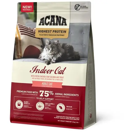 Сухой корм для кошек ACANA Highest Protein Indoor 1,8 кг (0064992723972) - фото 3