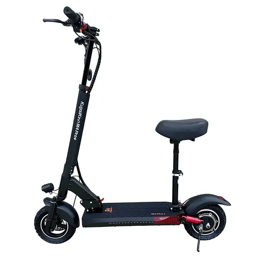 Электросамокат KUGOO Kirin M4 Pro+ Plus 18Ah 1000W Black | С СИДЕНИЕМ - фото 1