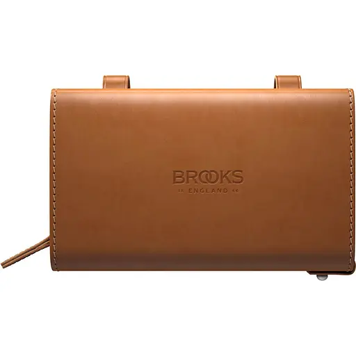 Сумка под седло Brooks D-Shaped Tool Bag 1lt Светло-коричневый (1007-009055) - фото 3
