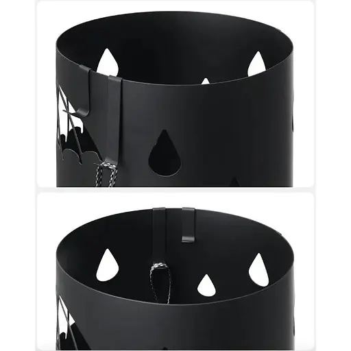 Підставка для парасольок Leobert Sakura кругла форма чорний - фото 8