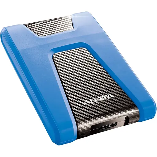 Зовнішній жорсткий диск Adata DashDrive Durable HD650 2TB Blue (AHD650-2TU31-CBL) [118125] - фото 2