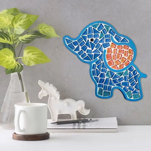 Дитячий набір для творчості кришталева мозаїка Слоник Mosaaro МА7000 - фото 3