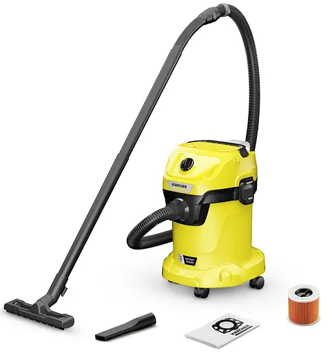 Пилосос Karcher WD 3-18 господарьский, акумуляторний, 17л, 18В, без АКБ и ЗП - фото 1