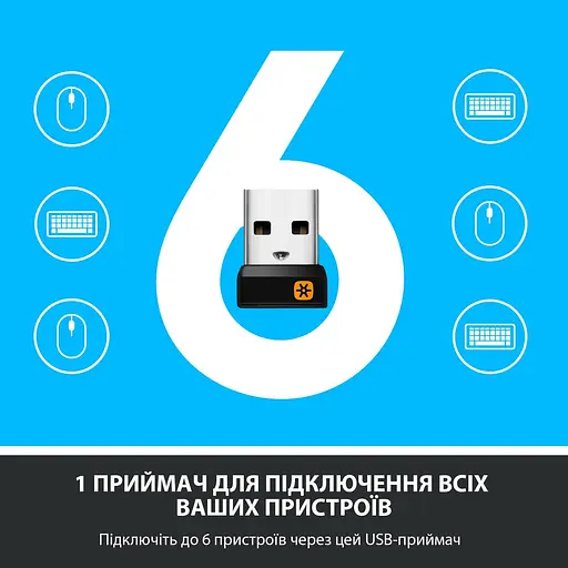 Беспроводная мышь Logitech M325s Wireless Dark Silver (910-006812) - фото 8