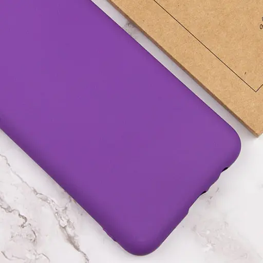 Чохол Silicone Cover Lakshmi Full Camera AA для Realme 12 5G Фіолетовий / Purple - фото 3