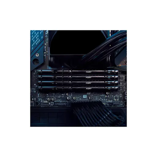 Модуль пам'яті для комп'ютера DDR5 64GB (2x32GB) 5200 MHz Beast Black Kingston Fury (ex.HyperX) (KF552C40BB2K2-64) - фото 10