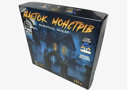 Настільна гра Ingame Quest Квест у коробці: Маєток Монстрів (укр.) (ВР_КВКММ)