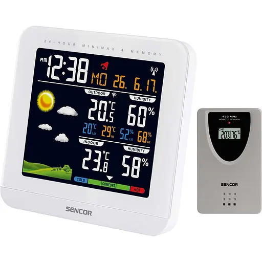 Метеостанція Sencor SWS5600 біла [134785]