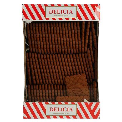 Печенье Delicia сдобное Джулия из какао 1,0 кг