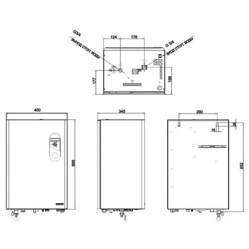 Электрический котел Mora Top EK 18K Comfort - фото 6