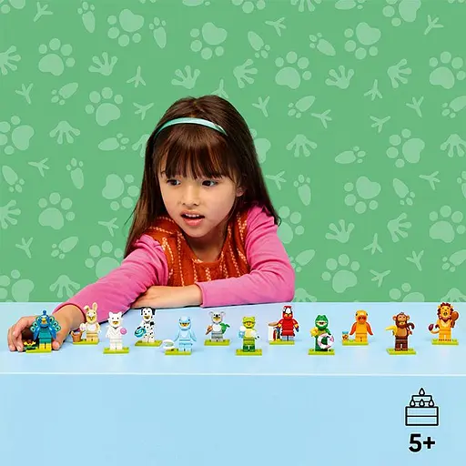 Конструктор LEGO Minifigures Животные. Серия 28, 7 деталей (71051) - фото 5