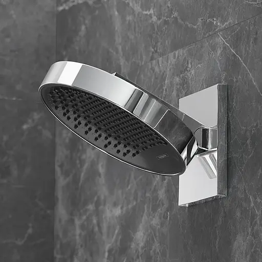 Верхний душ с настенным держателем Hansgrohe Rainfinity 26226000, Хром - фото 3