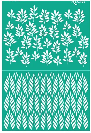 Трафарет багаторазовий самоклеючий №1140 Фоновий 13×20см Emotion & Romance Rosa Talent