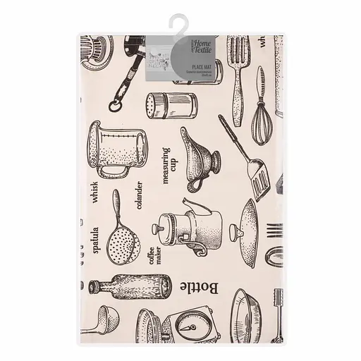 Сервировочная салфетка Ardesto Kitchen 30х45см, 90% полиэстер, 10% хлопок (ART06KN) - фото 1