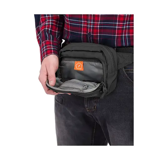 Тактическая поясная сумка Protean Pentagon 1.2л (Черный) - фото 3